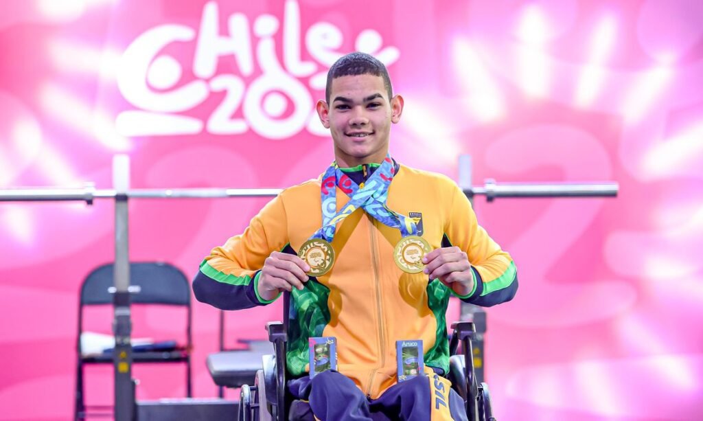 Parapan de jovens: Brasil conquista 12 medalhas em dia de recorde