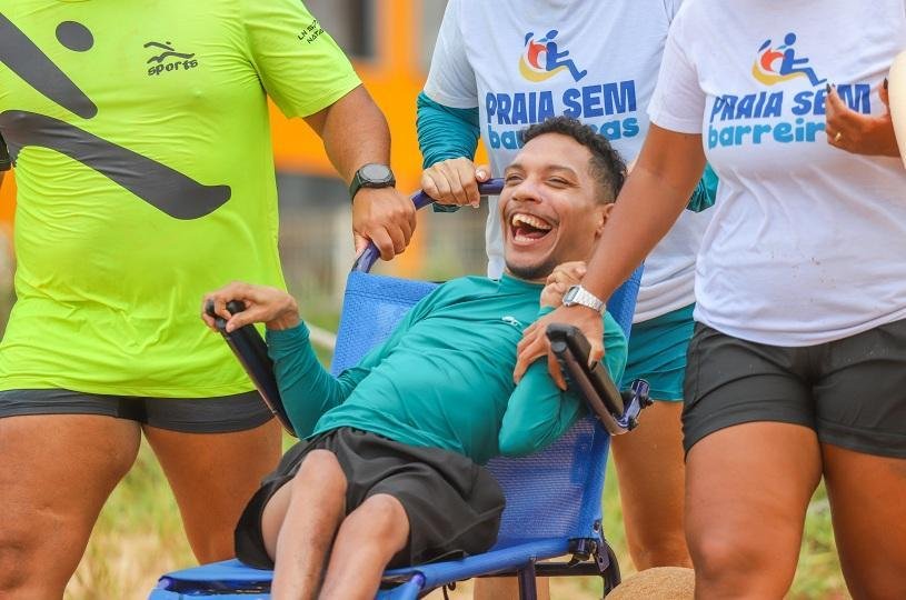 Projeto de acessibilidade nas praias neste final de semana em Jacaraípe