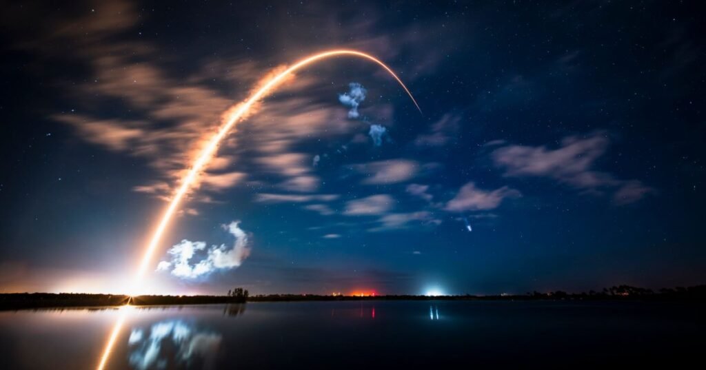 Um satélite Starlink parece ter explodido