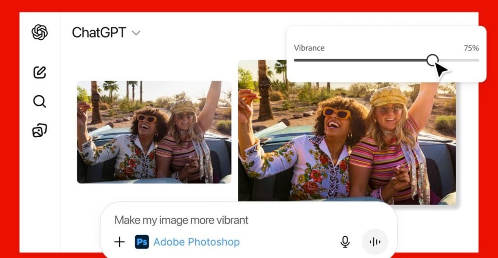 ChatGPT agora pode usar aplicativos da Adobe para editar suas fotos e PDFs gratuitamente