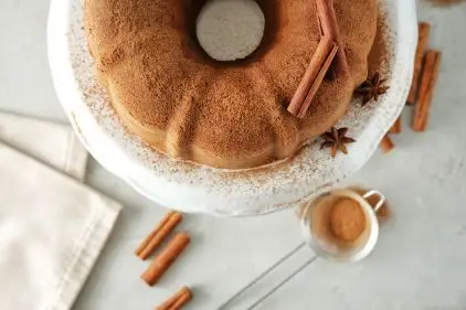 Receita de Bolo de Milho com Canela