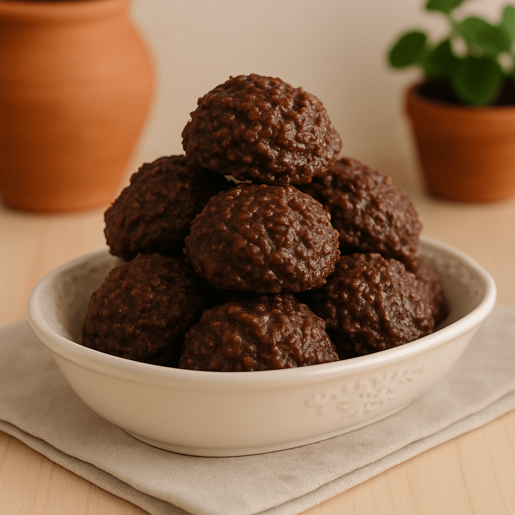 Receita de Cocada Brasileira de Chocolate