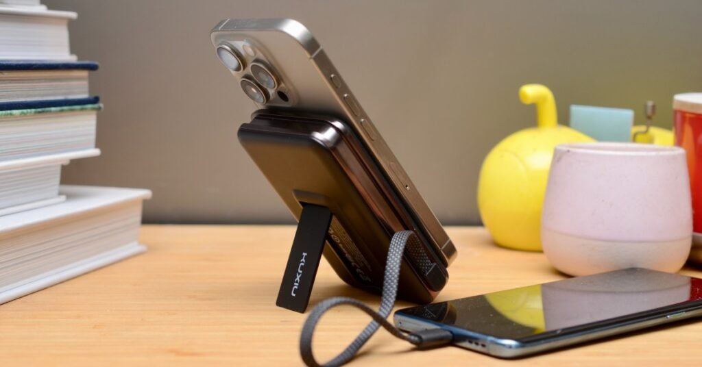 O banco de potência S3 MagSafe da Kuxiu é maior, melhor e mais seguro