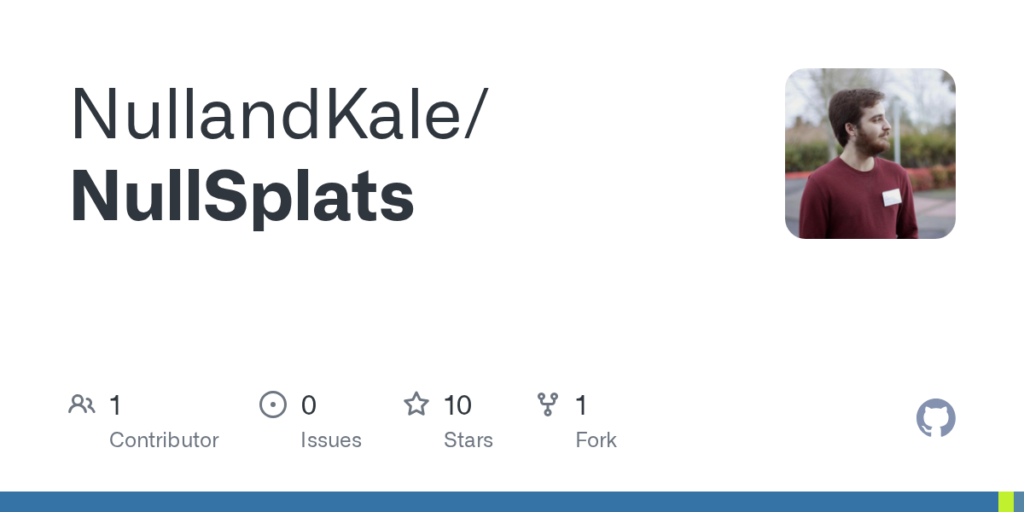 GitHub - NullandKale/NullSplats