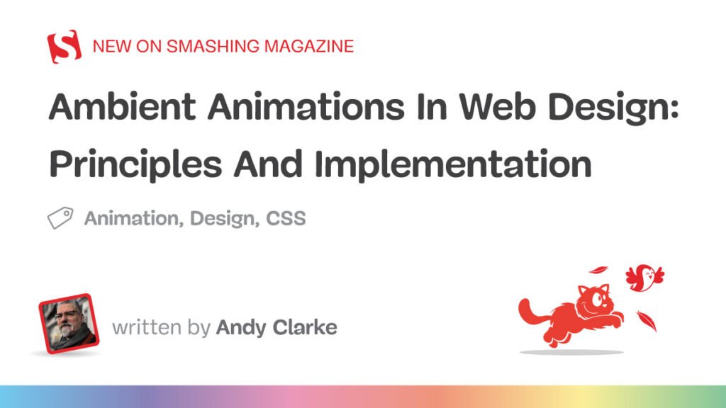 Princípios e implementação (parte 1) — Smashing Magazine