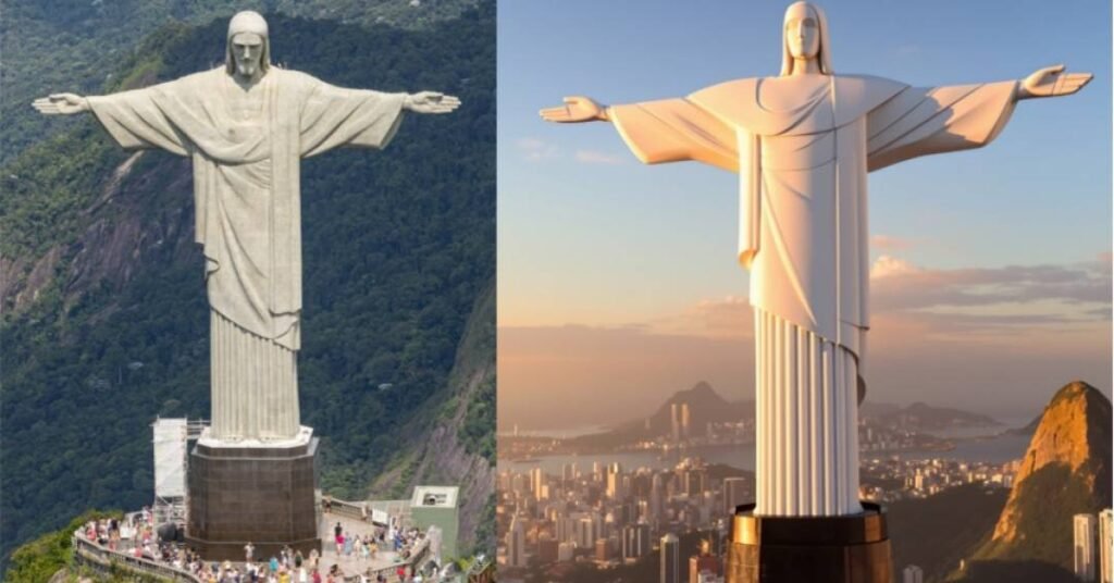 Como seriam esses 8 prédios se fossem projetados por Oscar Niemeyer?