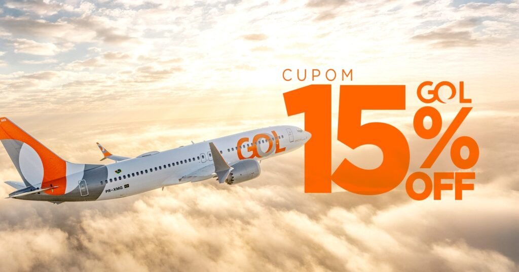 Última chamada do verão! Cupom GOL com 15% OFF em voos internacionais até o começo de fevereiro