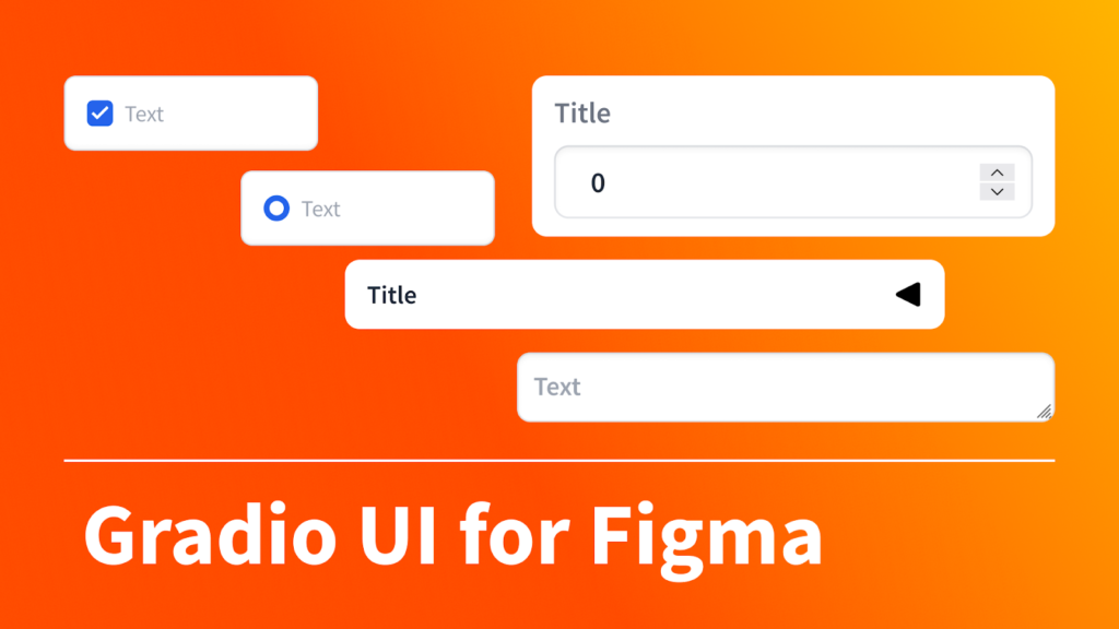 Protótipo ainda mais rápido com a biblioteca de componentes Gradio UI para Figma - Mozilla Hacks