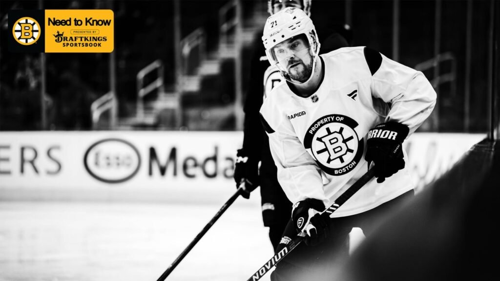 Precisa saber: Bruins em Oilers