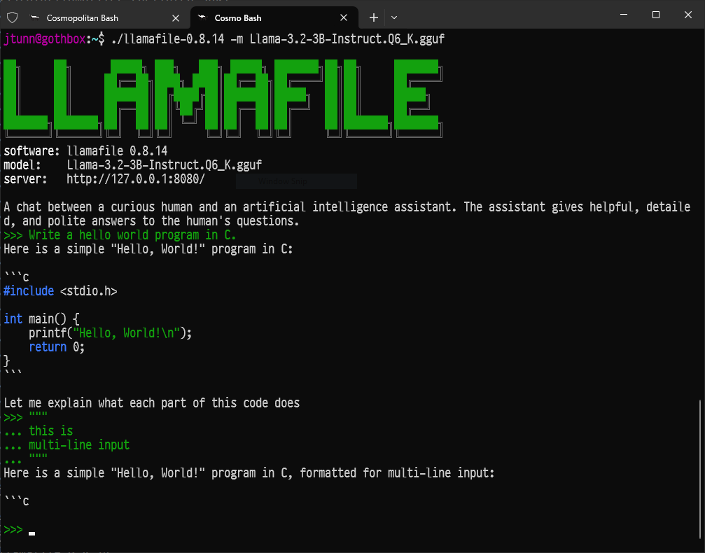 Llamafile v0.8.14: uma nova UI, ganhos de desempenho e muito mais - Mozilla Hacks