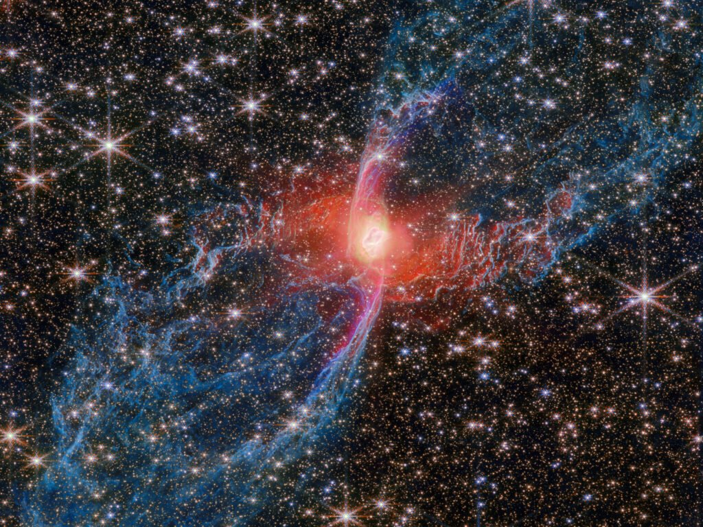 Nebulosa da Aranha Vermelha - NASA