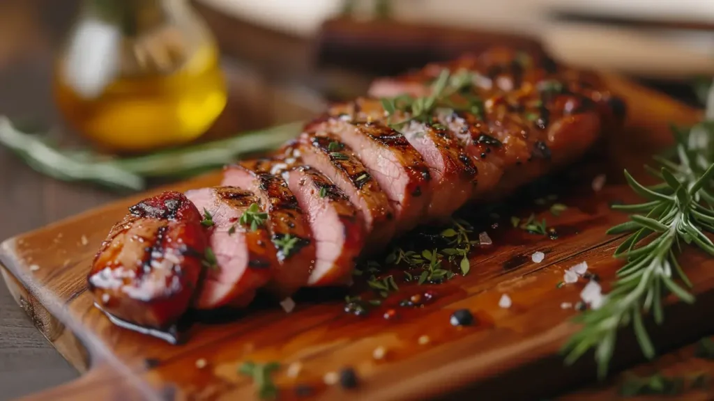 lombo de porco recheado com farofa