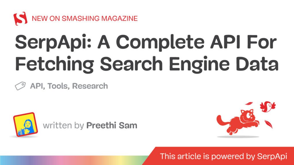 Uma API completa para busca de dados de mecanismos de pesquisa - Smashing Magazine