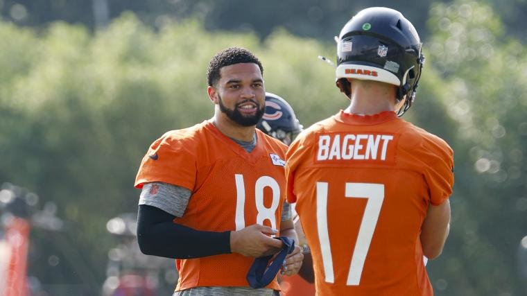 Quem é o quarterback reserva dos Bears? Gráfico de profundidade QB de 2026 de Chicago atrás de Caleb Williams