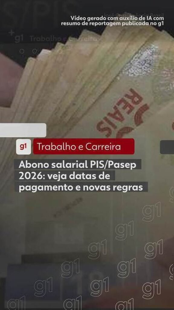 Quando o abono salarial PIS/Pasep de 2026 começa a ser pago?