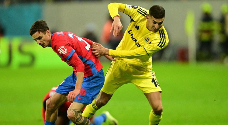 FCSB 1-1 Fenerbahçe (resumo do jogo da UEFA Europa League)