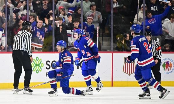 Os EUA enfrentam a Finlândia hoje à noite nas quartas de final; Confronto marcado para 17h CT