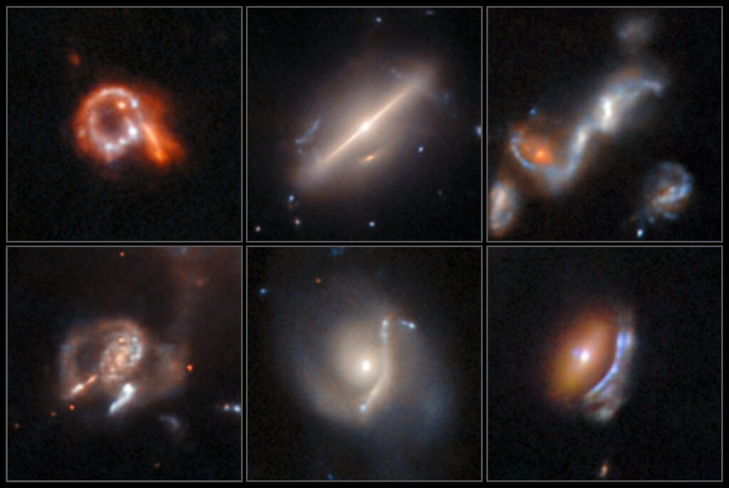 1.400 objetos peculiares encontrados no arquivo do Hubble
