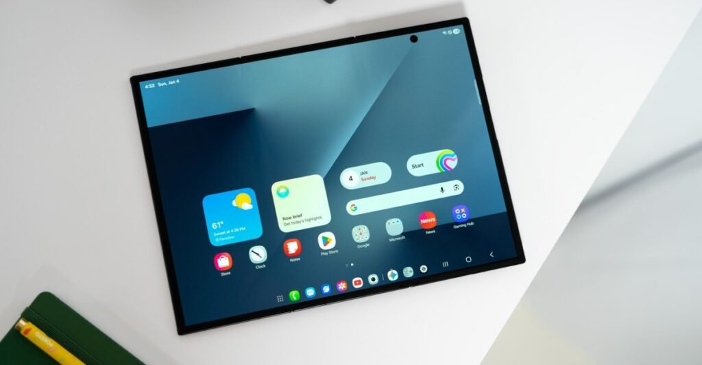 Eu só quero continuar desdobrando o Samsung Z Trifold