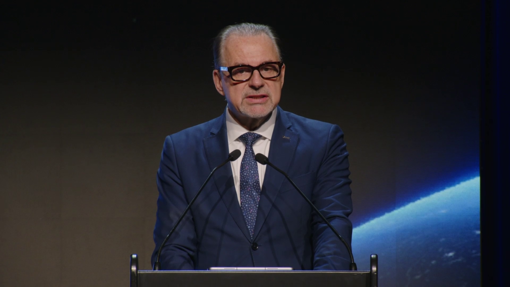 Conferência Espacial Europeia em Bruxelas: discurso principal do DG da ESA