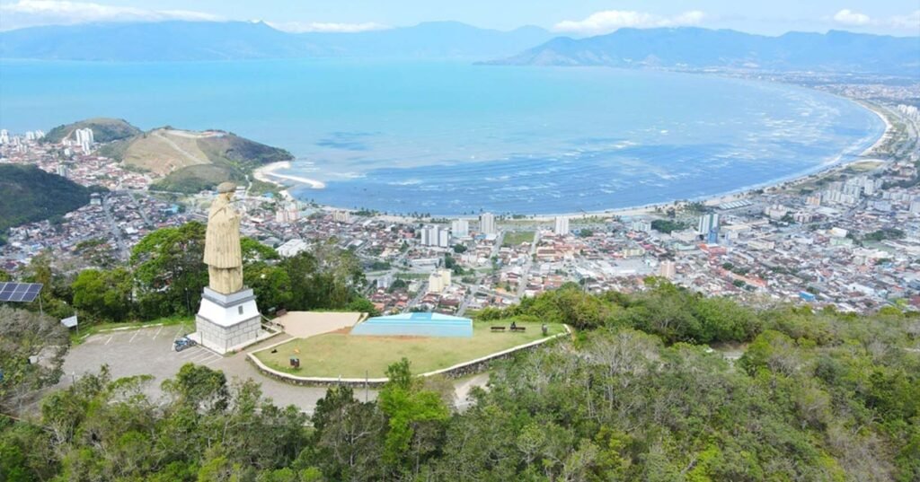 Cidade do litoral paulista quer construir complexo turístico com teleférico e roda-gigante