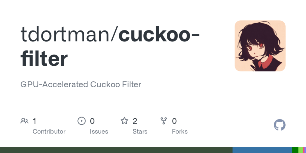 GitHub - tdortman/cuckoo-filter: Filtro Cuckoo acelerado por GPU