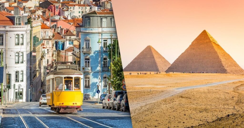 Viagem 2 em 1! Egito + Europa na melhor época do ano a partir de R$ 4.921 ida e volta com bagagem