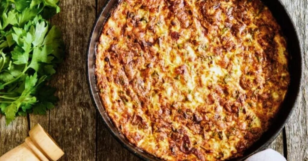 Essa torta de carne moída fica pronta em apenas 40min!