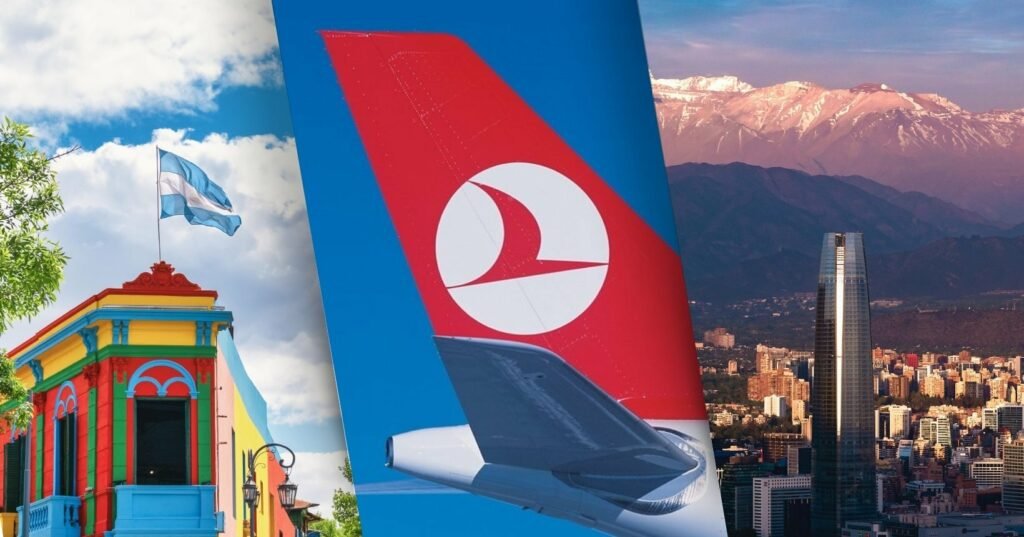 voos de São Paulo para Argentina ou Chile por R$ 1.419 ida e volta, com bagagem e de A350!