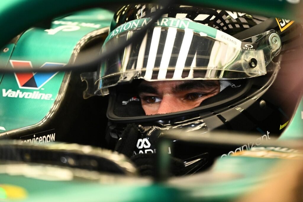 Aston encerra participação nos testes com só 6 voltas no dia