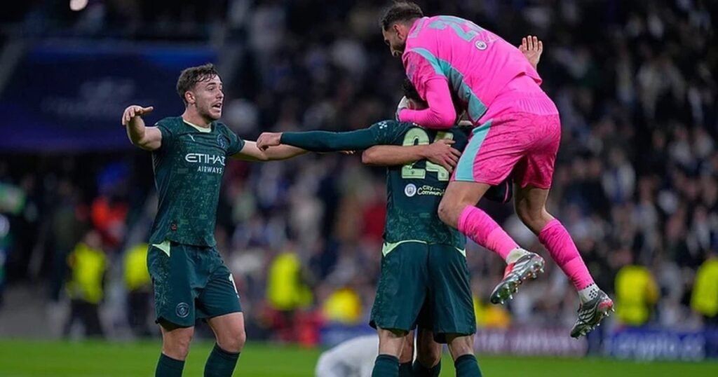 O Real Madrid enfrenta o Manchester City, enquanto o PSG enfrenta o Chelsea.