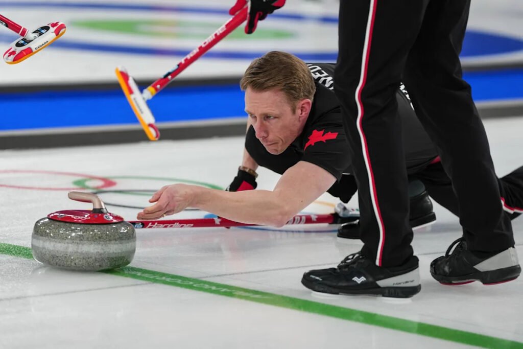 Jogos Olímpicos de Inverno de 2026: acusação de trapaça e palavrões lançados enquanto o Canadá vence a Suécia, atual campeã de curling masculino