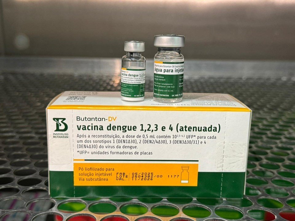 ES recebe primeira remessa da vacina contra a dengue