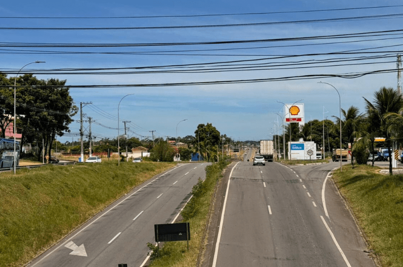 Trecho urbano da BR 101 vira avenida na Serra
