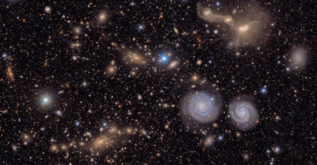 O sistema de alerta do Observatório Rubin enviou 800.000 pings na primeira noite