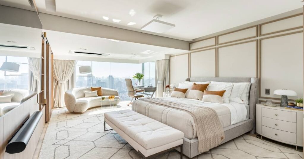 Quartos refúgio: dormitórios com salas íntimas para descanso e leitura