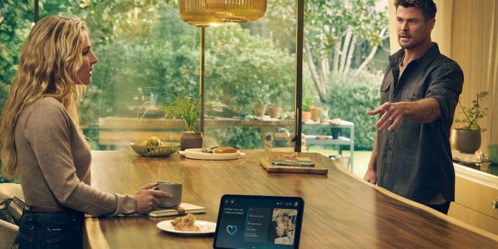 Assista ao comercial Alexa + da Amazon com Chris Hemsworth