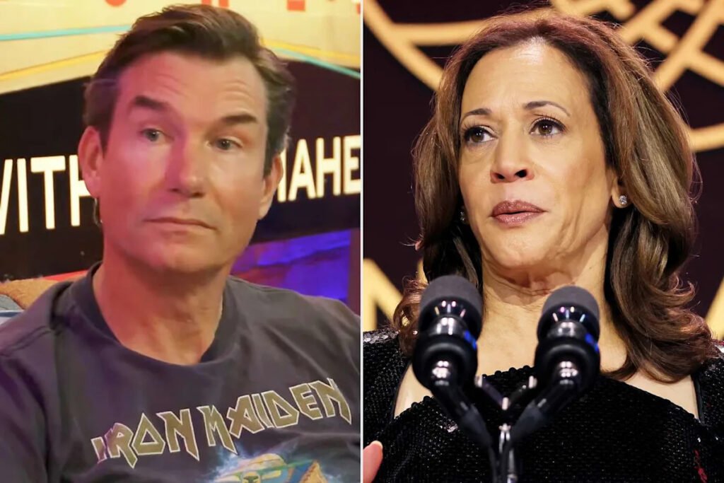 Jerry O'Connell diz que a esposa Rebecca Romijn e as filhas 'tornaram-se físicas' com ele depois que ele criticou a perda de Kamala Harris