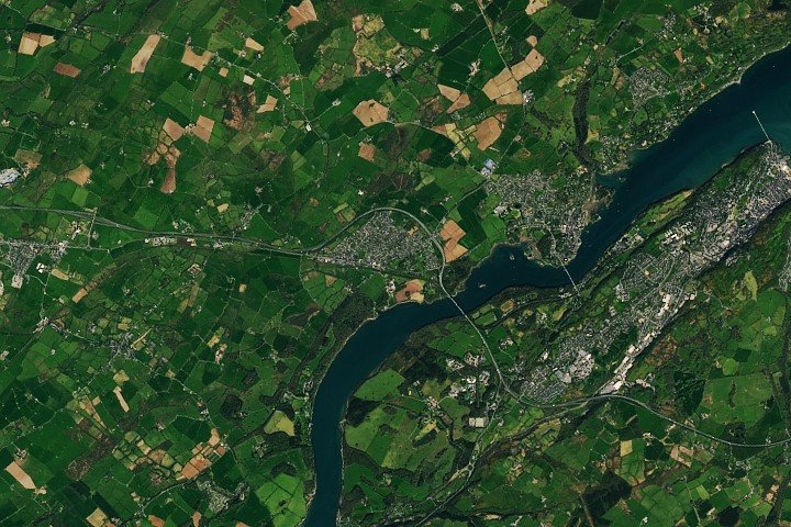 Uma pequena cidade com um nome longo