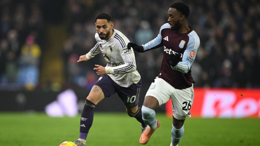 Atualizações ao vivo da Premier League: Manchester United-Aston Villa