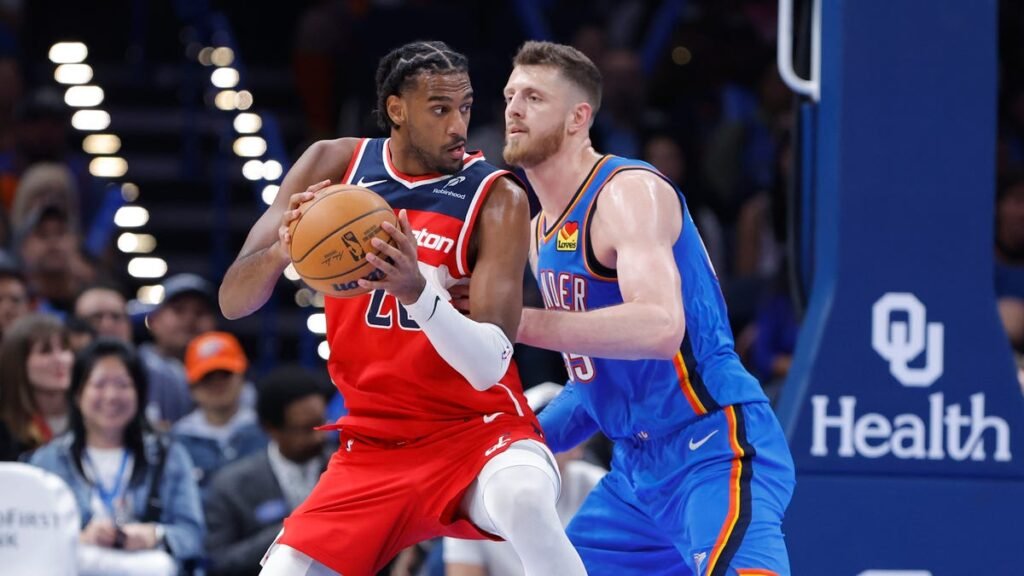 Relatório completo de lesões para o confronto Thunder vs. Wizards de sábado