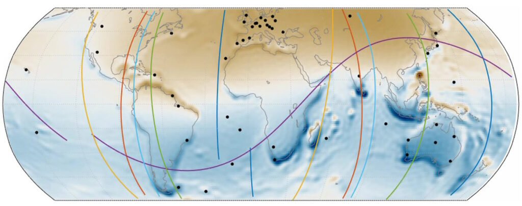 Como um satélite de gelo detecta uma tempestade geomagnética?