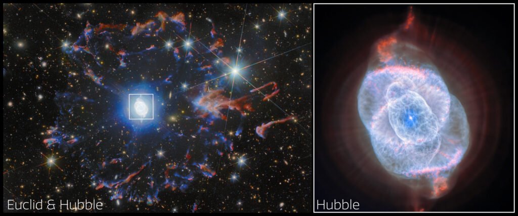 Hubble e Euclides ampliam o olho cósmico