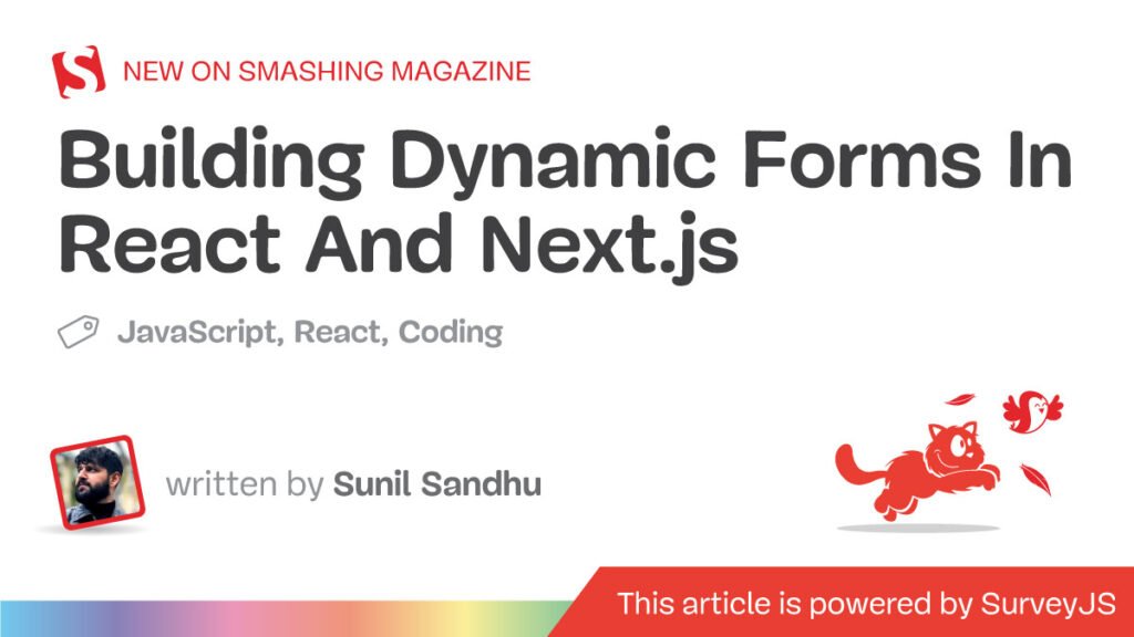 Construindo formulários dinâmicos em React e Next.js - Smashing Magazine