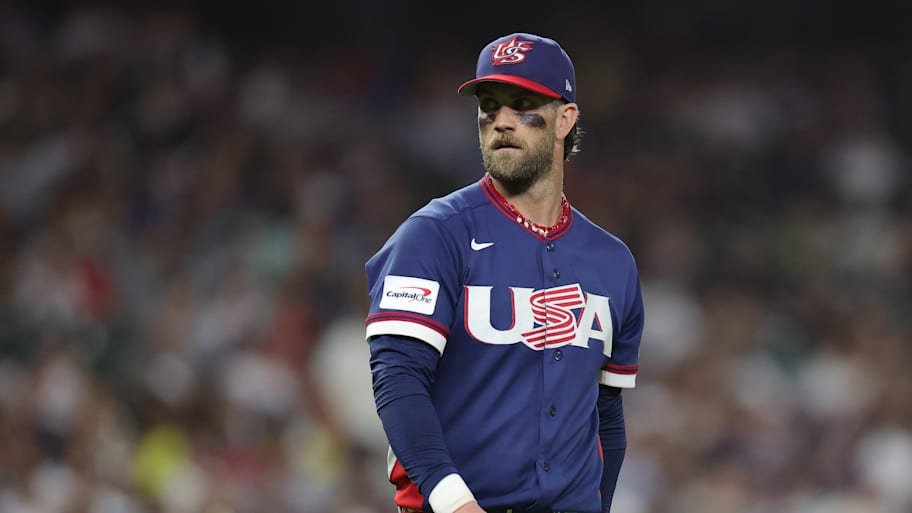 Bryce Harper provou a Phillies que não é um jogador de elite ou líder no WBC