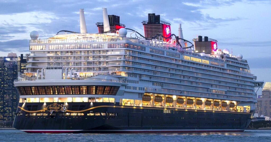 Disney Adventure se prepara para seu primeiro cruzeiro na Ásia. Veja fotos do novo navio da Disney!