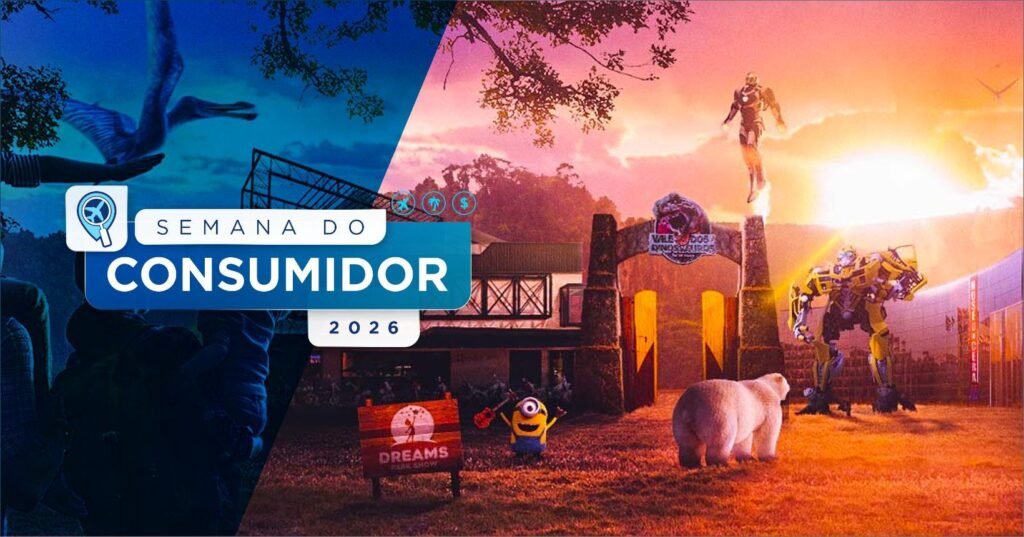 Mais barato que no site oficial! Ingresso para o Dreams Park Show em Foz do Iguaçu com 45% OFF