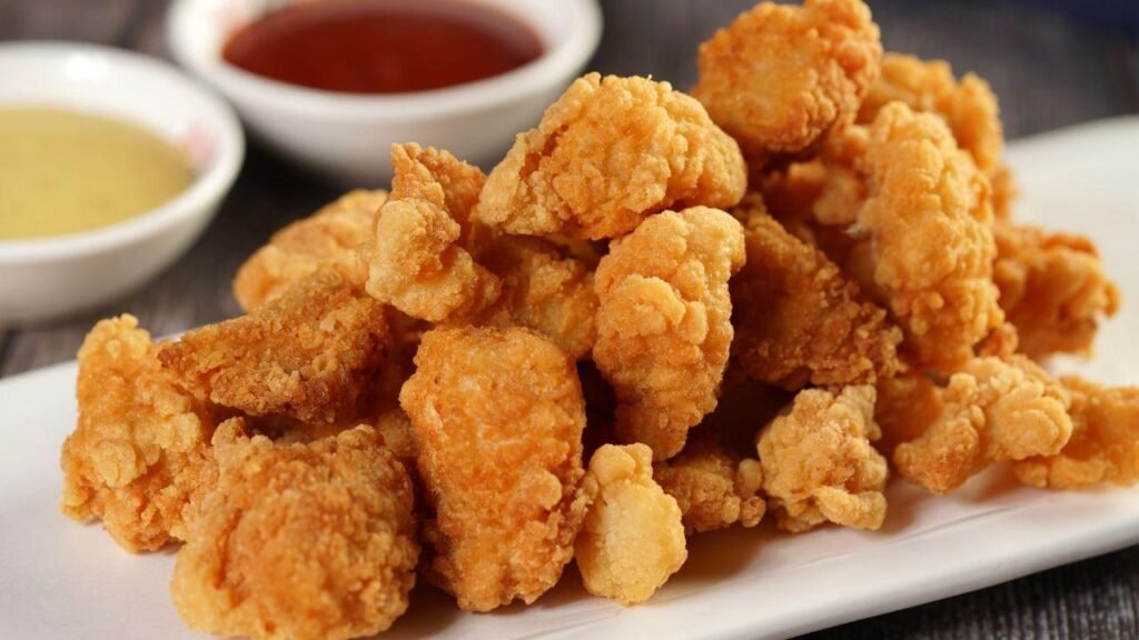 Truque simples para deixar o frango empanado mais crocante