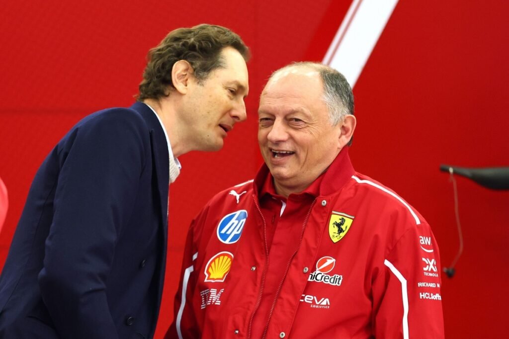 Presidente da Ferrari: "Determinação para voltar mais forte"