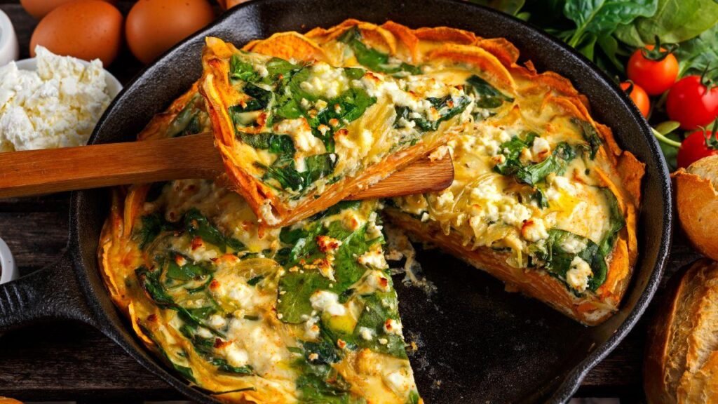 Sem ideia para o jantar? Veja a receita de frittata fácil e cheia de sabor